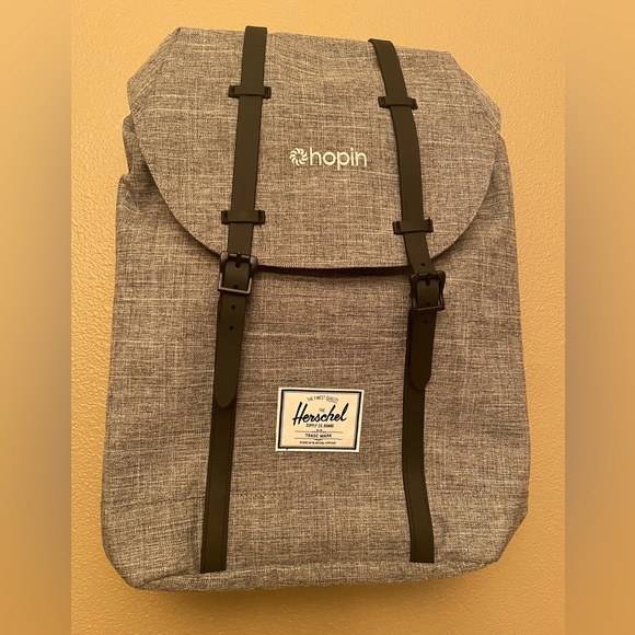 HERSCHEL SUPPLY CO. Retreat Raven Crosshatch Backpack